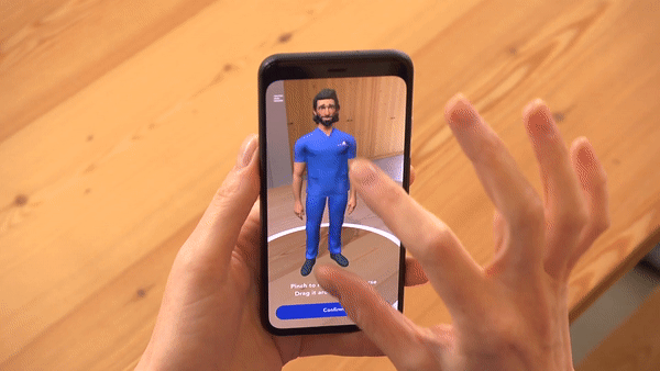 WHO Academy AR Training demo